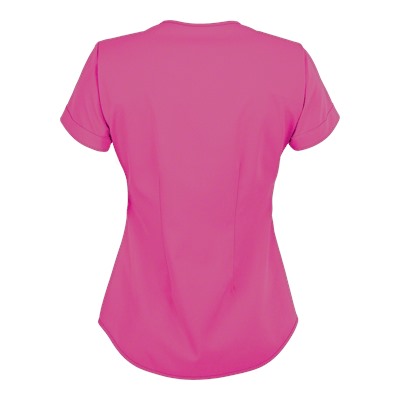 Barco NRG Scrubs STRETCH Modern Fit 3 Pocket Solid Top