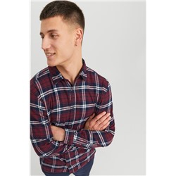 Camisa Burdeos