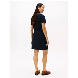 Banner Stripe Polo Dress