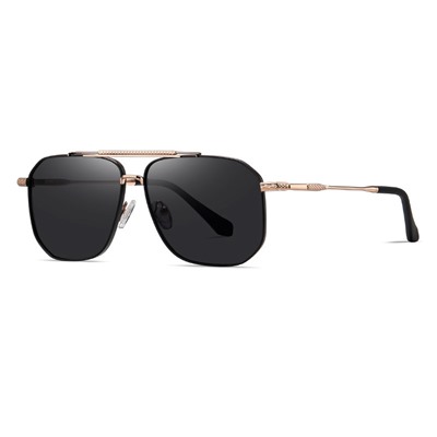 IQ30001 - Солнцезащитные очки ICONIQ JS8538 Golden baked black gray sheet C02-P142