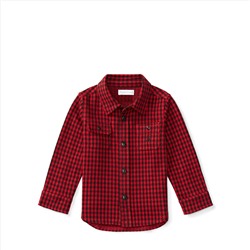 COTTON JACQUARD WORKSHIRT