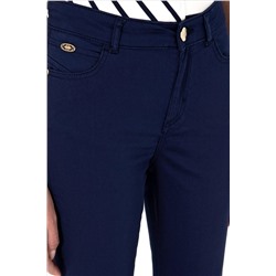 Kadın Lacivert Toothpick Fit Kanvas Pantolon