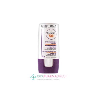 Bioderma Cicabio Stick Réparateur Apaisant SPF50+ 8g
