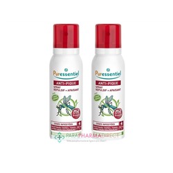 Puressentiel Anti-Pique Spray Répulsif & Apaisant 2x75 mlLot  × 2