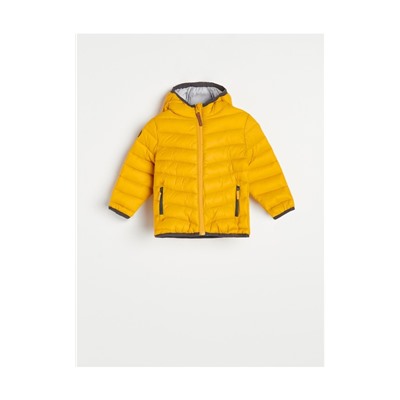 Steppjacke mit Kapuze