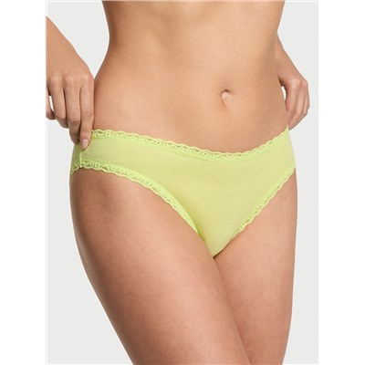 The Lacie Lace-Waist Bikini Panty
