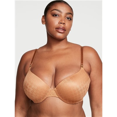 VERY SEXY Icon by Victoria's Secret Push-Up Demi Bra TOFFEE
