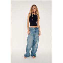 SLEEVELESS RIBBED TOP