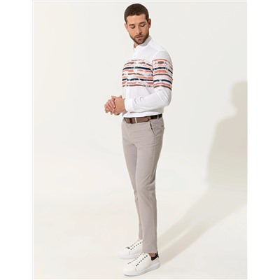 Somon Slim Fit Uzun Kollu Gömlek