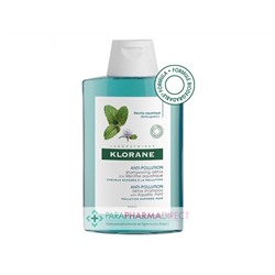 Klorane Menthe Aquatique BIO Shampoing Détox Cheveux Normaux 200ml