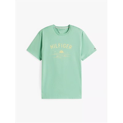 Hilfiger Wave Logo T-Shirt