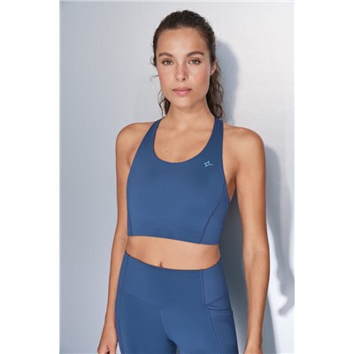 Sujetador deportivo 4D Stretch azul