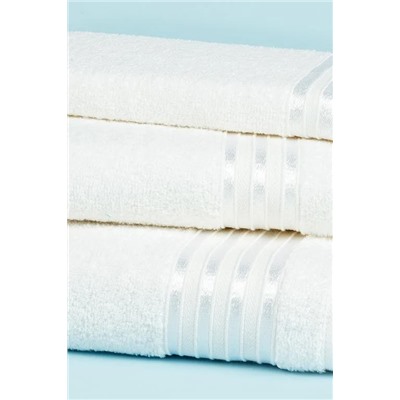 Maynor Bordürü Floşlu Banyo Havlusu
