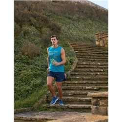Sports Sleeveless T-shirt, Men, Light Blue