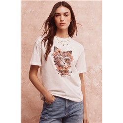 Camiseta "Meowgnificent"