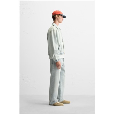 CAZADORA DENIM OVERDYED