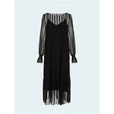 Платье миди из кружева, PL1508/lace