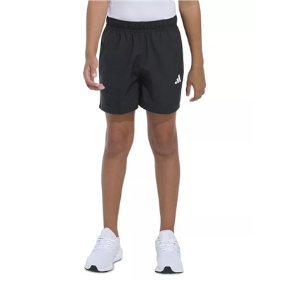 Аdidas Big Boys Essentials Elastic-Waistband Small-Logo Woven Shorts