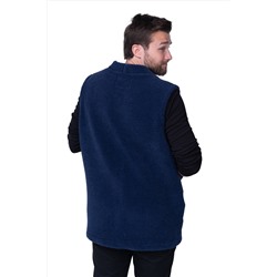 ЖИЛЕТ MEN VEST WOOL цвет Индиго XXXL