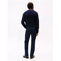 Indigo Wash Straight Jean