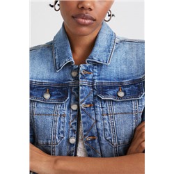 Chaqueta vaquera cenefas