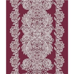 Дорожка столовая "Изабель"-бордо 45*150 см. хлопок 100%