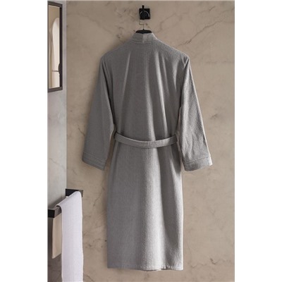 Stripe Kimono Unisex %100 Pamuk Bornoz - Otel Koleksiyon
