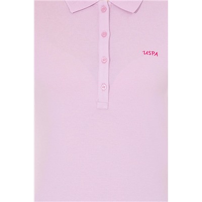 Kadın Manolya Basic Polo Yaka Tişört