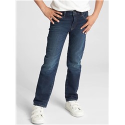Superdenim Jersey-Lined Straight Jeans with Defendo