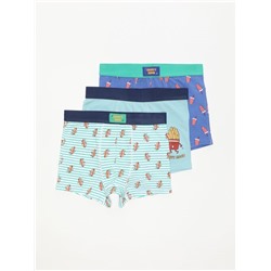 3-PACK OF PRINTED BOXERS
