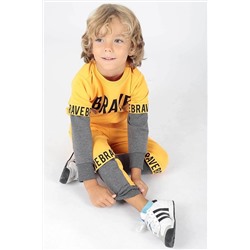 AHENGİM Kids Erkek Çocuk Eşofman Takımı Erkek Çocuk Takım Ak2231 1-2-10001003