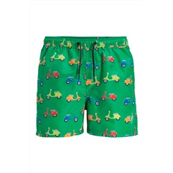 Bañador corto Verde