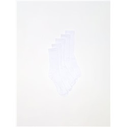 PACK OF 5 PAIRS OF LONG SPORTS SOCKS.