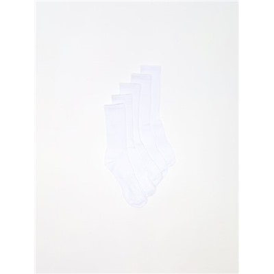 PACK OF 5 PAIRS OF LONG SPORTS SOCKS.