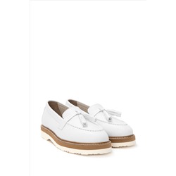 Kadın Beyaz Loafer