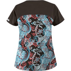 UA Imperial Garden Espresso Scrub Top