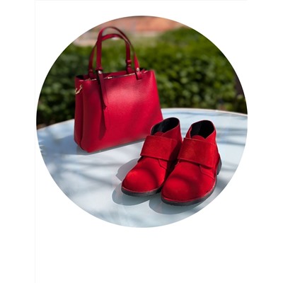 КОМБО Ab.Zapatos 3316 New R • Fuego +PELLE Kadrya rojo АКЦИЯ