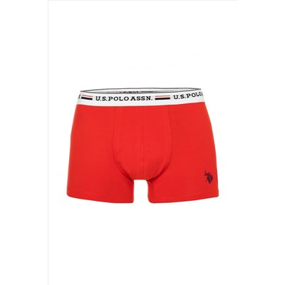 Erkek Kırmızı 3'lü Boxer