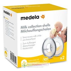 Medela Coupelles Recueil Lait x2