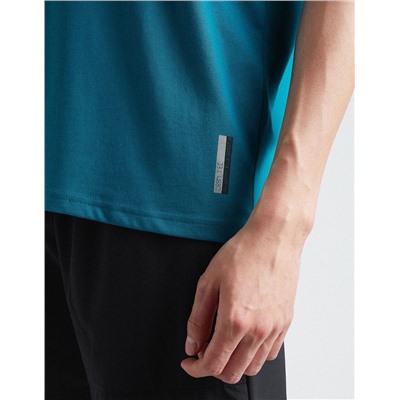 Reflective Technical T-shirt, Men, Blue
