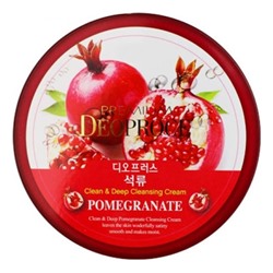 DEOPROCE PREMIUM CLEAN &amp; DEEP POMEGRANATE CLEANSING CREAM Очищающий крем для лица с экстрактом граната 300г
