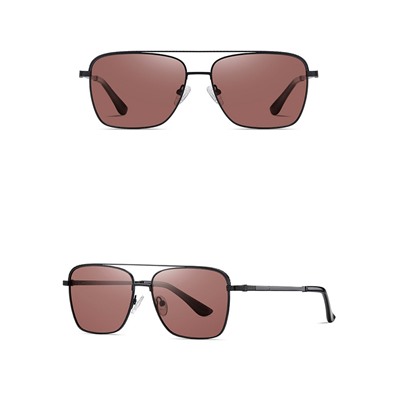 IQ30008 - Солнцезащитные очки ICONIQ JS8541 Matte black red brown sheet C91-P151