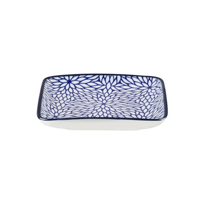 Rêve Bleu Drancy New Bone China Kare Tabak