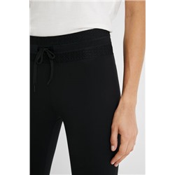 Legging largo con cordón