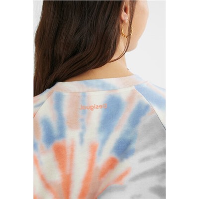 Sudadera felpa tie-dye