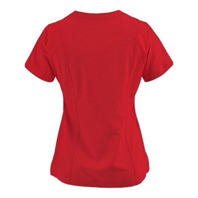 Jockey Scrubs Tone-on-Tone Mock Wrap Top