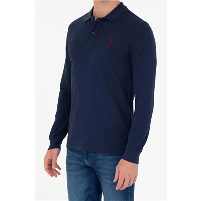 Erkek Lacivert Basic Sweatshirt