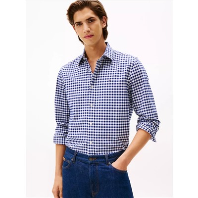 Regular Fit Gingham Oxford Shirt