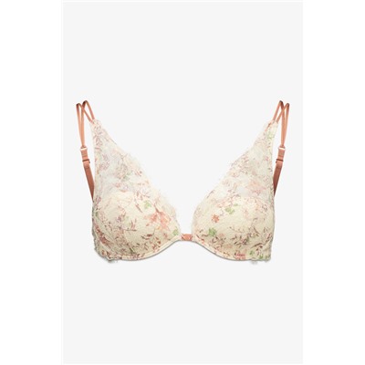 Sujetador halter encaje multicolor