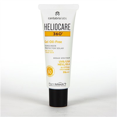 Heliocare 360 Gel Oil-Free SPF 50 50 ml PACK Regalo Heliocare Spray Advanced 75 ml